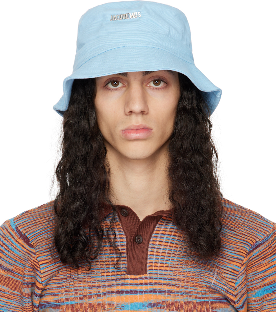 SSENSE Exclusive Blue Painted Mascot Bucket Hat Ssense Uomo Accessori Cappelli e copricapo Cappelli Cappello Bucket 