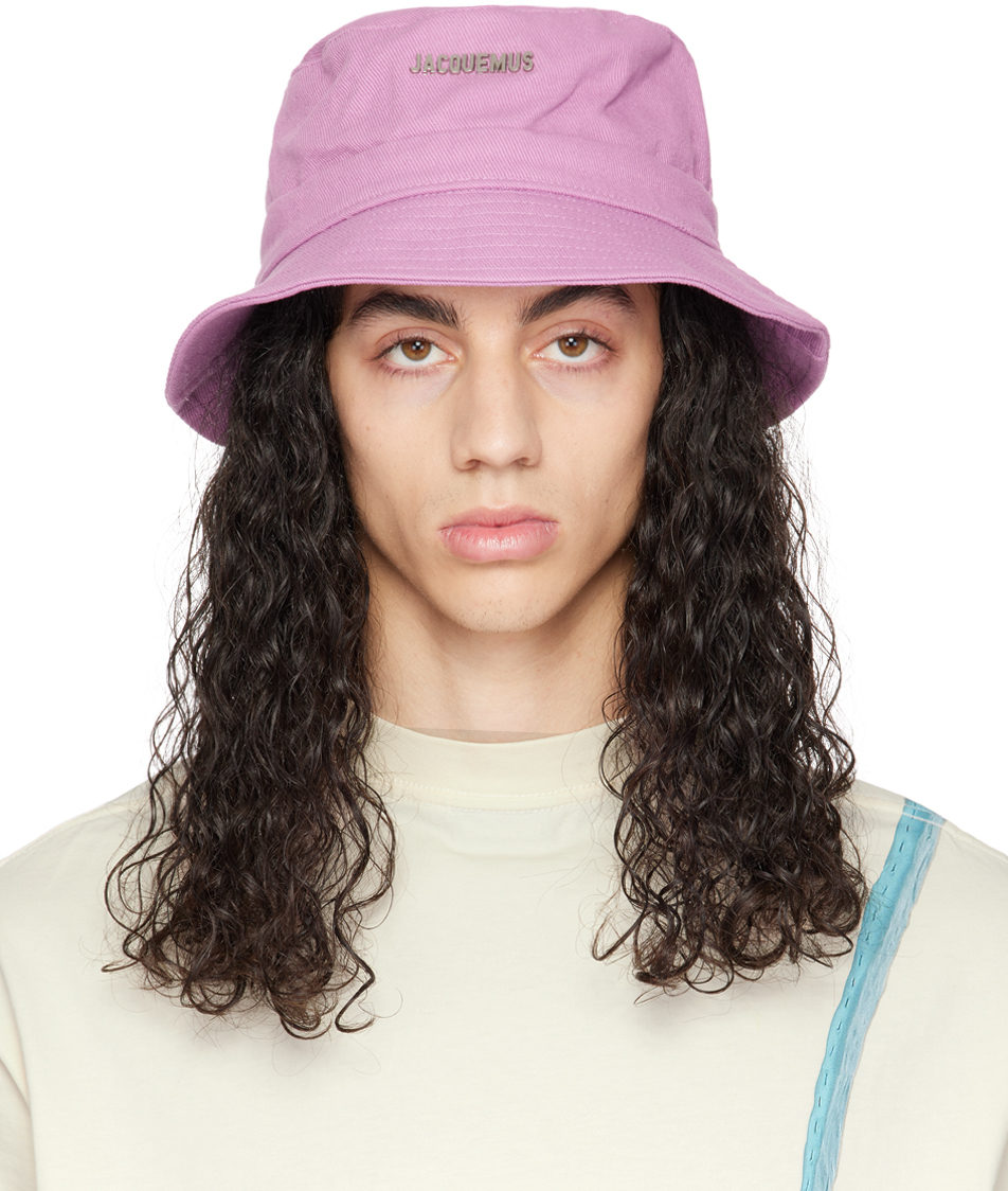 Grey Logo Bucket Hat Ssense Uomo Accessori Cappelli e copricapo Cappelli Cappello Bucket 
