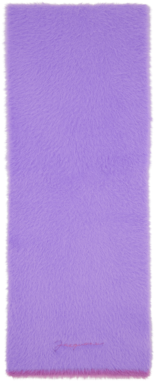 Jacquemus Purple Le Papier 'L'Écharpe Neve' Scarf