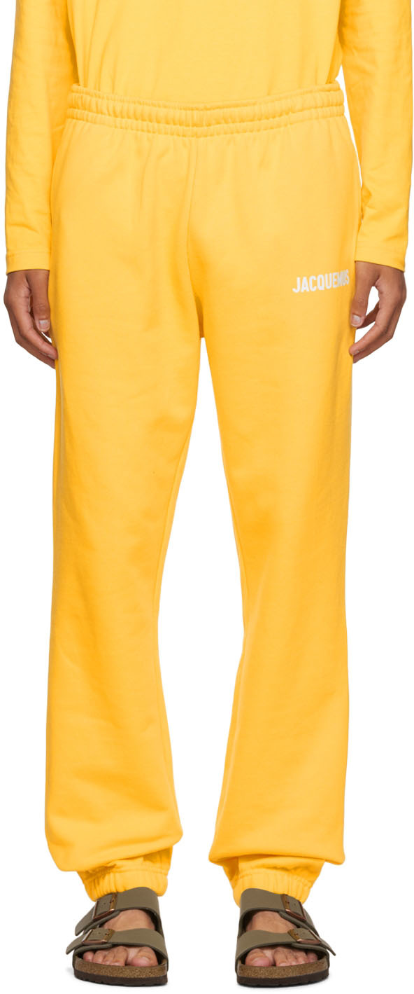 Jacquemus Yellow 'Le Jogging' Lounge Pants
