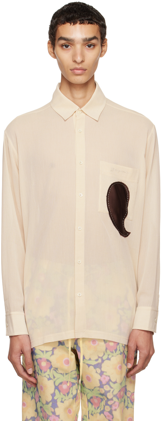 Jacquemus Off-White Le Papier 'La Chemise Pera' Shirt