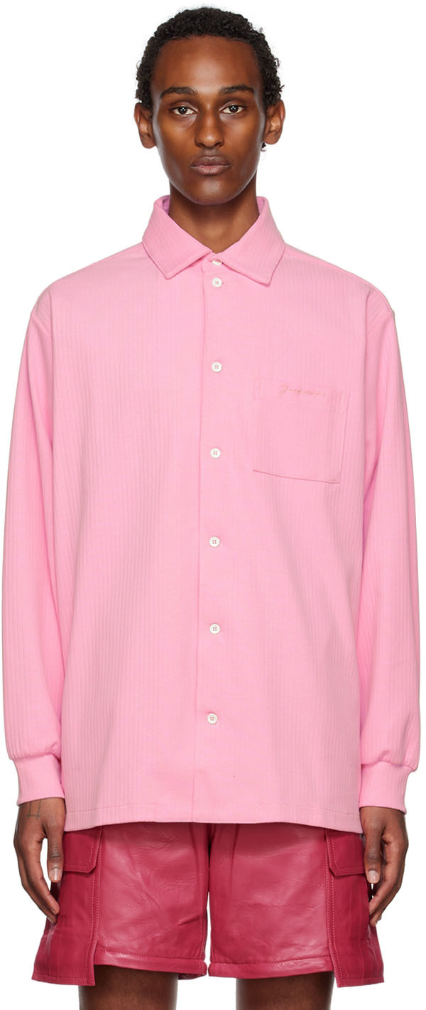 Jacquemus Pink 'La Chemise Machou' Shirt