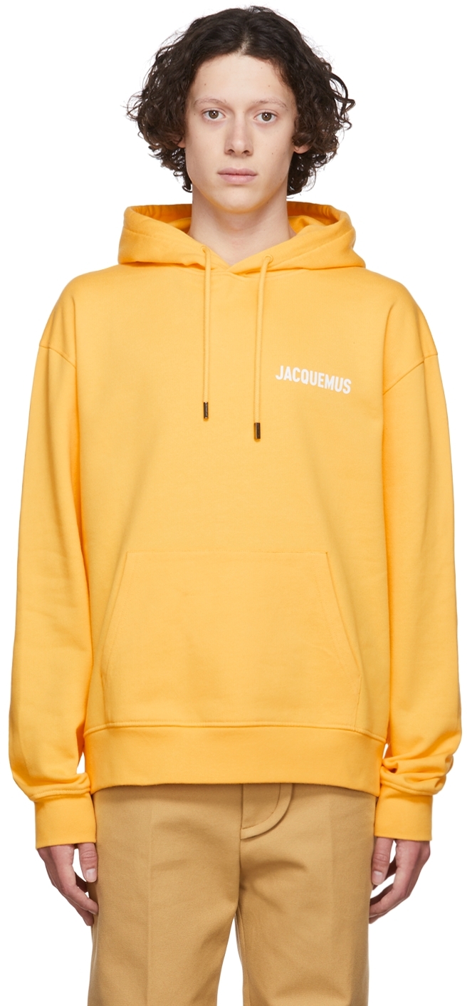 Jacquemus Yellow 'Le Sweatshirt' Hoodie