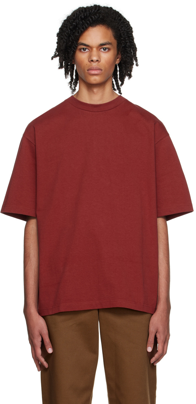 Jacquemus Red Le Papier 'Le T-Shirt Crabe' T-Shirt