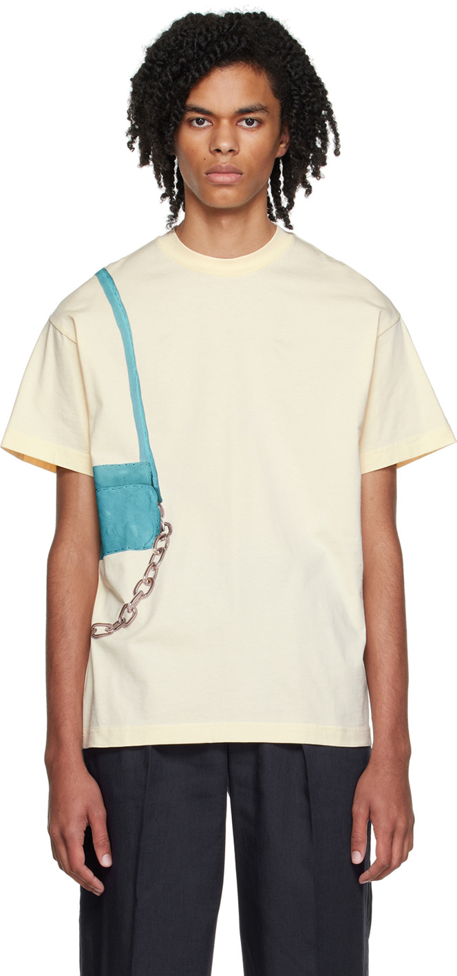 Jacquemus Beige Le Papier 'Le T-Shirt Ciuciu' T-Shirt