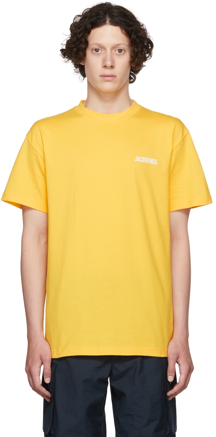 Jacquemus Yellow 'Le T-Shirt Jacquemus' T-Shirt