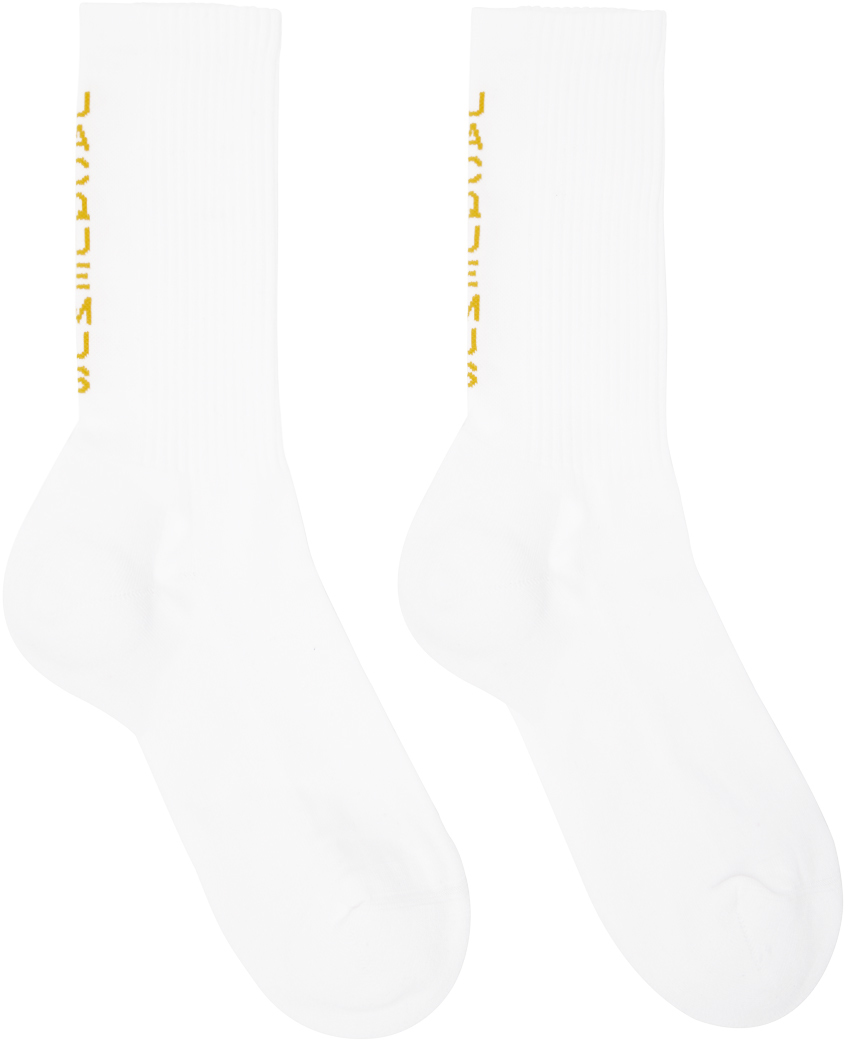Jacquemus White 'Les Chaussettes Biancu' Socks