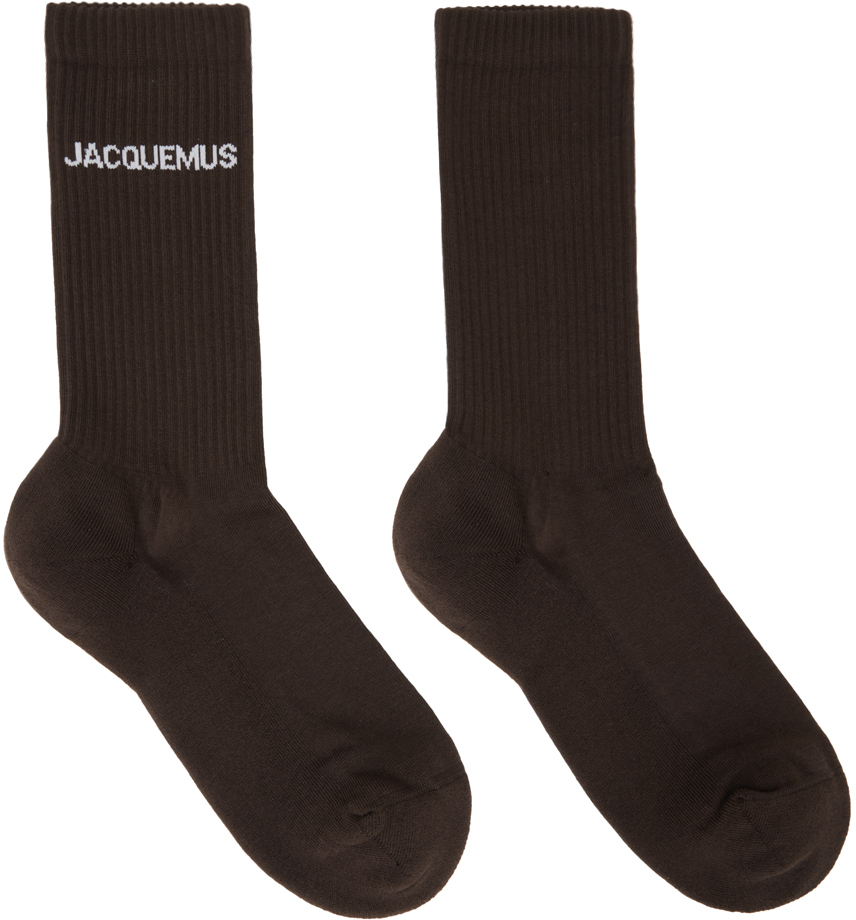 Jacquemus Brown Le Papier 'Les Chaussettes Jacquemus' Socks