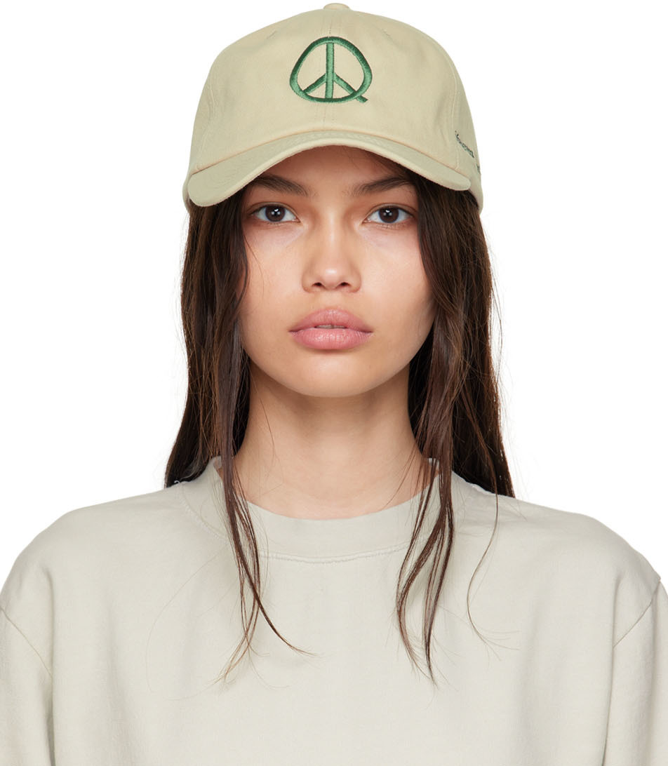 Museum of Peace & Quiet: Beige Logo Cap | SSENSE UK