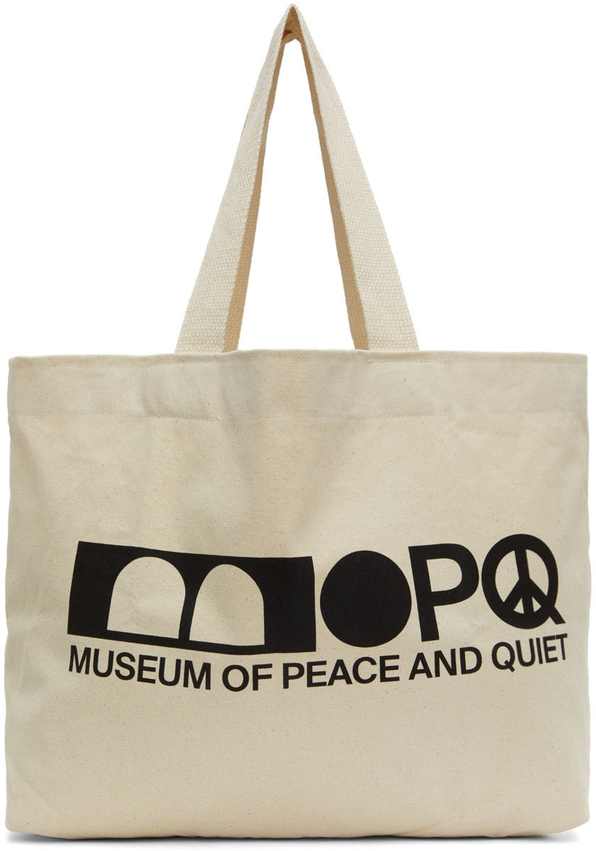 Museum of Peace & Quiet: Beige Ballroom Tote | SSENSE UK