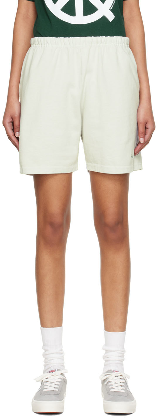 Museum of Peace & Quiet Gray Cotton Shorts