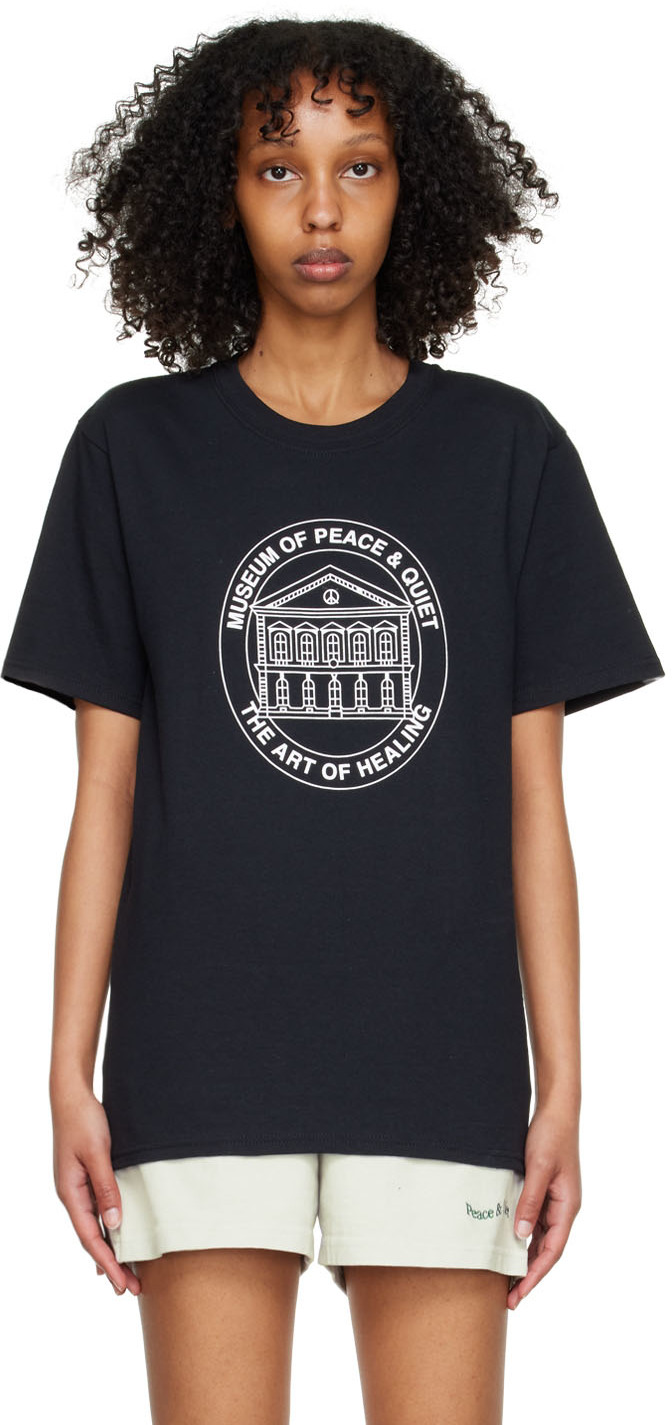 Museum Of Peace And Quiet Black Cotton T Shirt Ssense