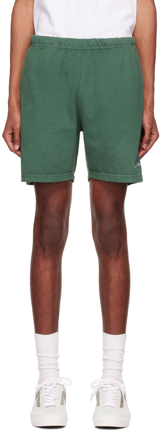 Museum of Peace & Quiet Green Cotton Shorts