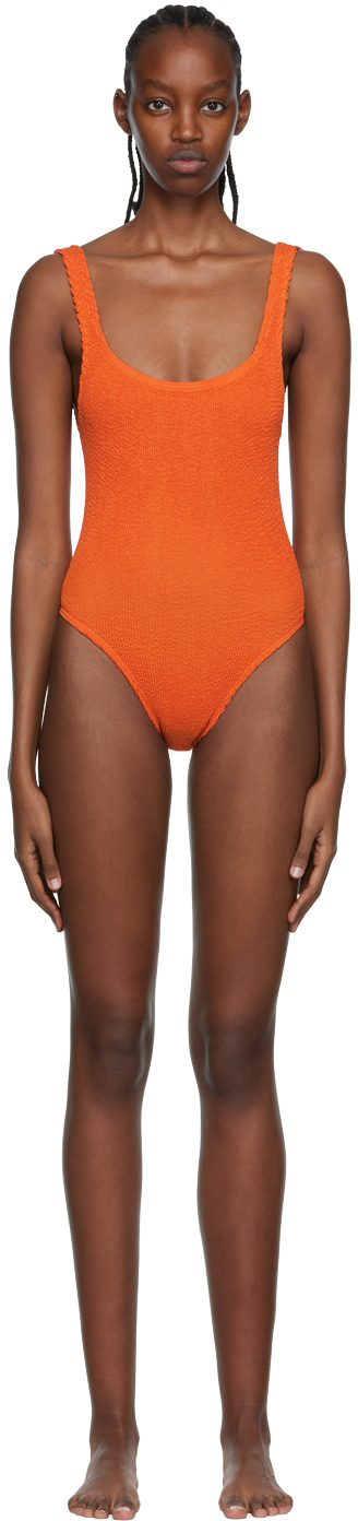Bond-Eye Orange Vice One-Piece Swimsuit