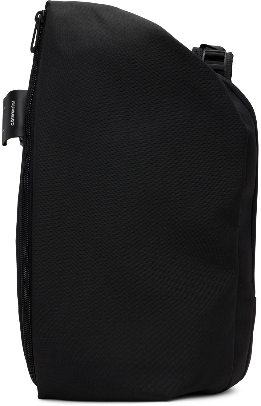 Côte And Ciel Black Isar Air Backpack In 001 Black