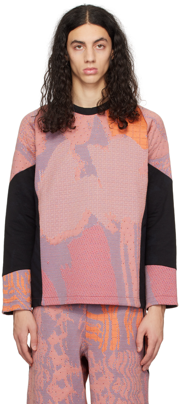 Byborre Multicolor Weightmap Sweater In Artist Multi-colour