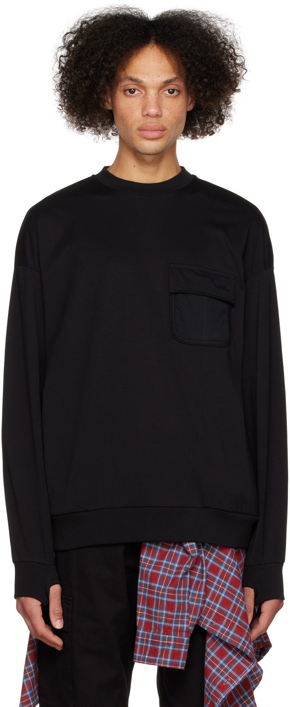 Black F/CE Edition Crewneck Long Sleeve T-Shirt by Gramicci on Sale