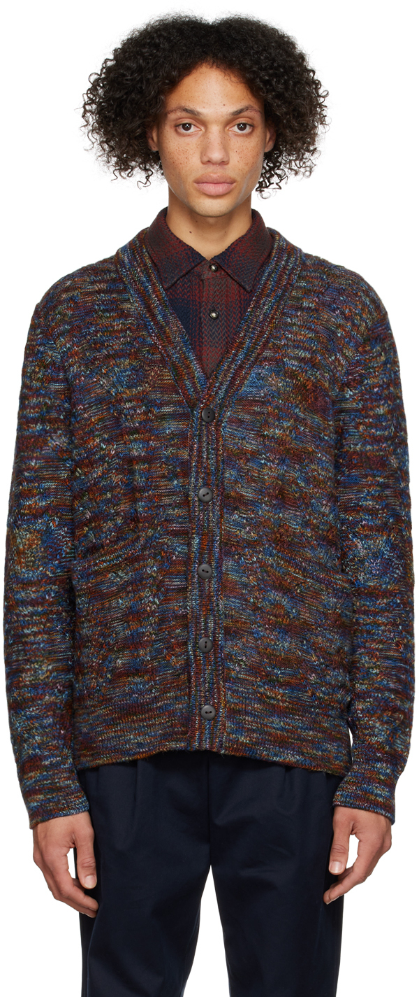 Multicolor Hand Painted Cardigan