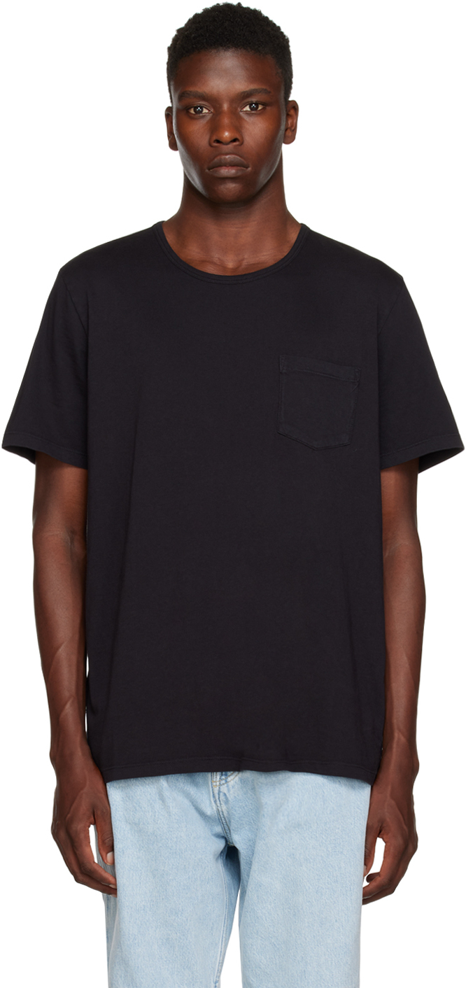 Black Garment-Dyed T-Shirt