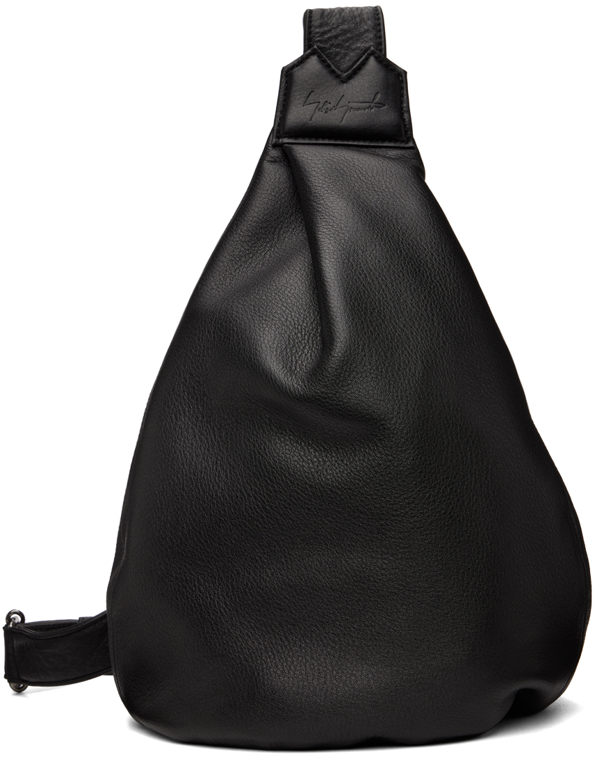 Yohji Yamamoto Black Small Y Body Bag