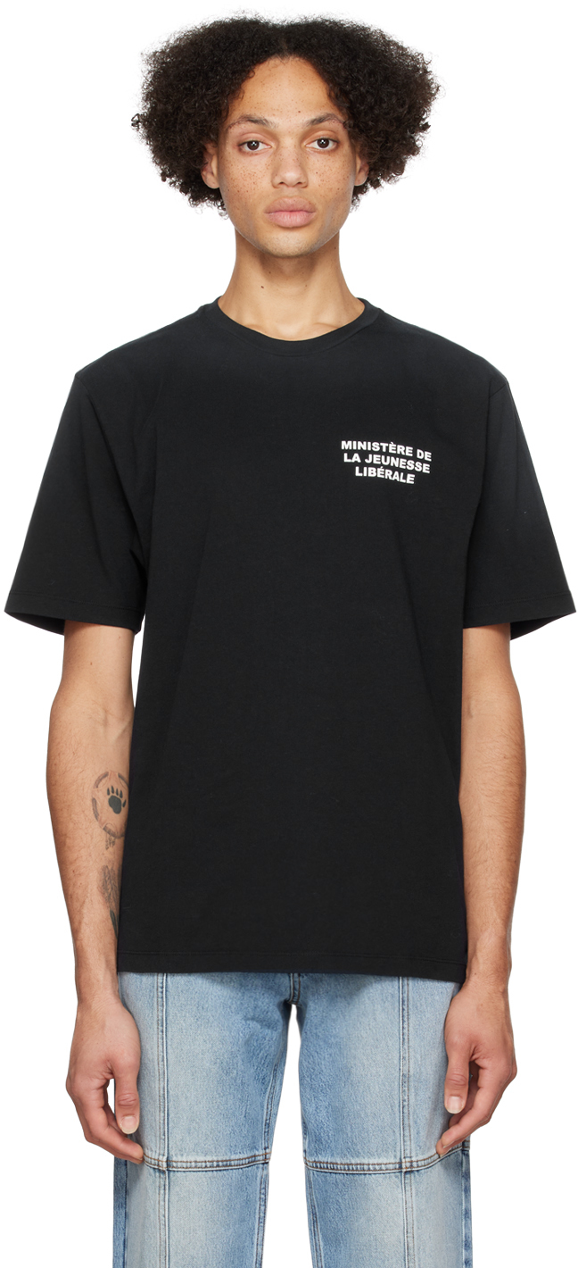 Liberal Youth Ministry Black Printed T-Shirt