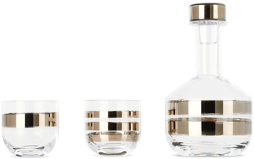 Tom Dixon Ssense Exclusive Limited Edition Twenty Tank Whiskey Set In N/a