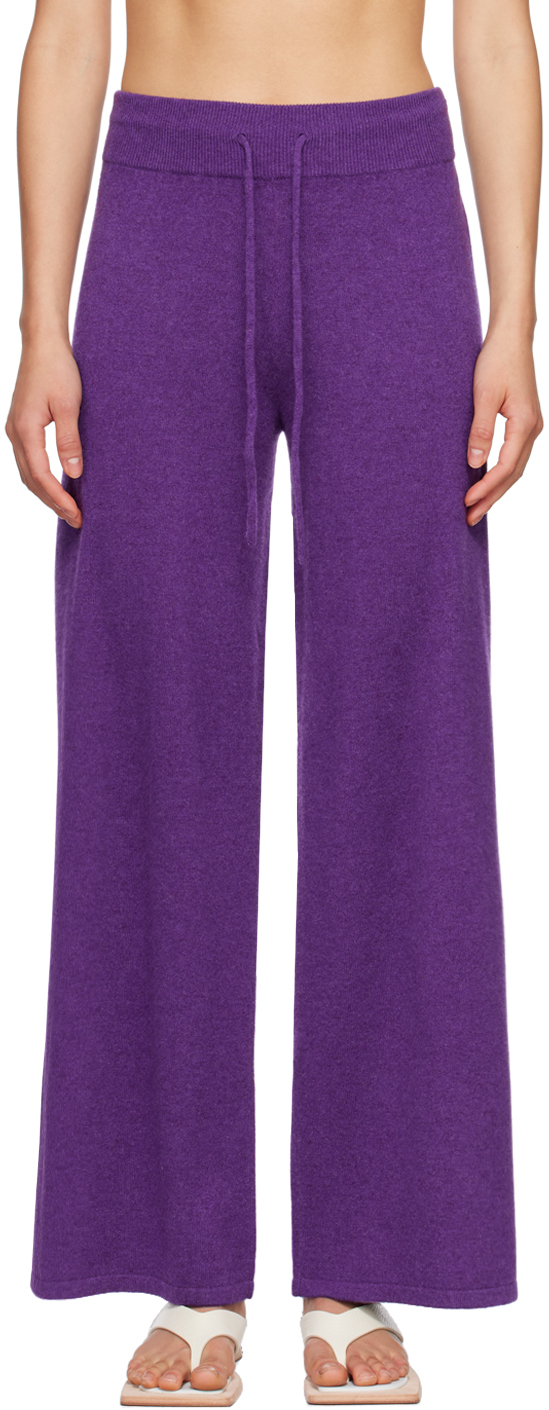 Lisa Yang Purple Sofi Lounge Pants In Dv Deep Violet Modesens 6952