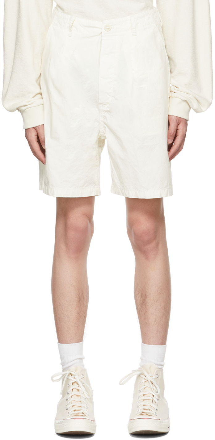 Applied Art Forms Off-white Dm3-3 Shorts In Ecru