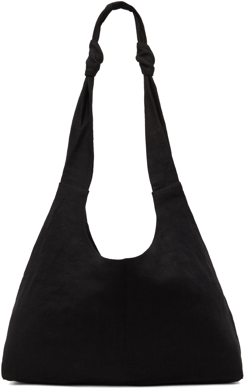 Black Lu Shoulder Bag by Blossom on Sale