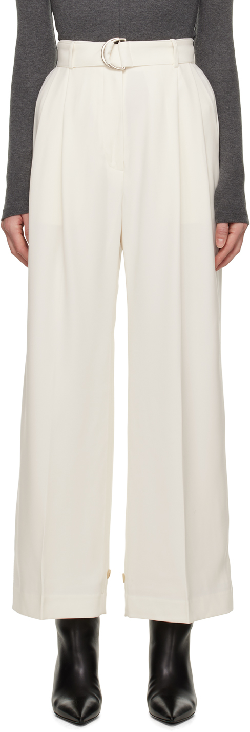 Blossom Off-White E.B Trousers
