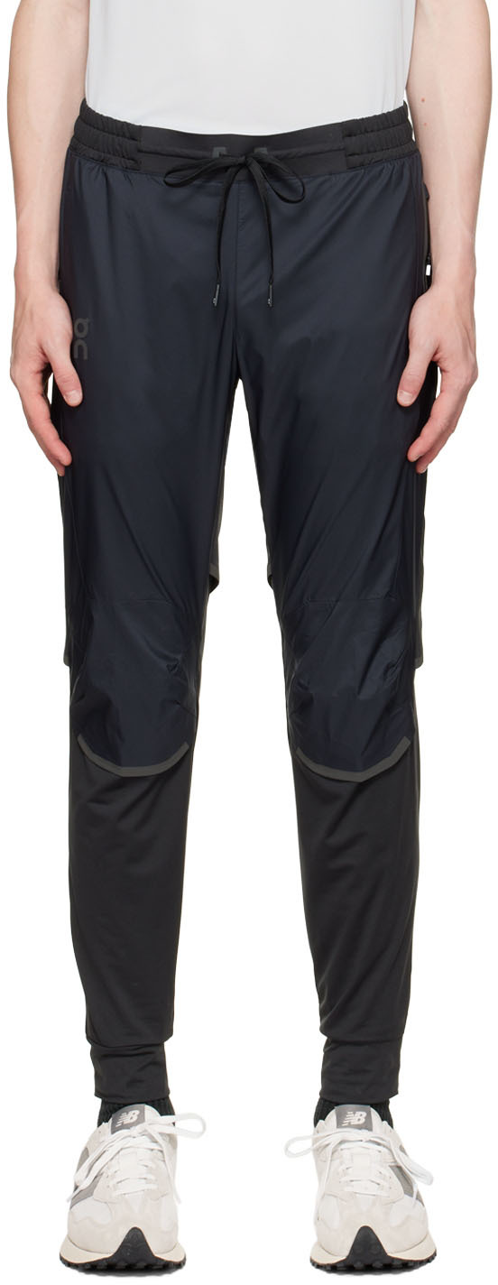 Black Running Lounge Pants