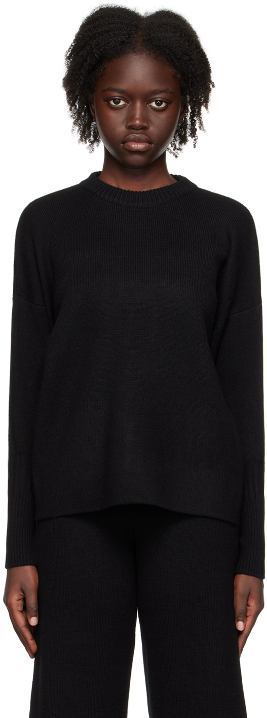 CFCL Black Milan Crewneck Sweater