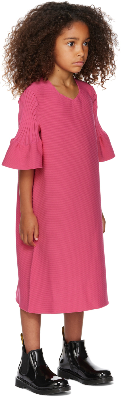 Cfcl Kids Pink Pottery Kid Kaftan In Pink