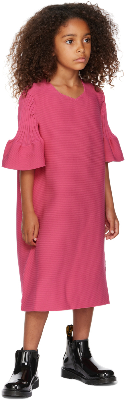 Cfcl Kids Pink Pottery Kid Kaftan In Pink