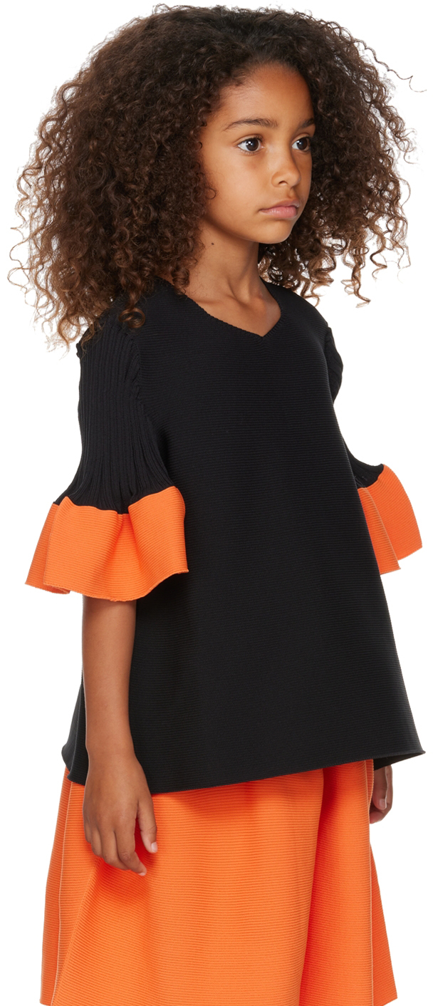 CFCL KIDS BLACK & ORANGE POTTERY KID 1 TOP