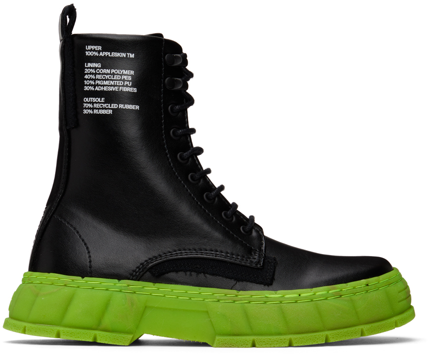 Black & Green 1992 Boots