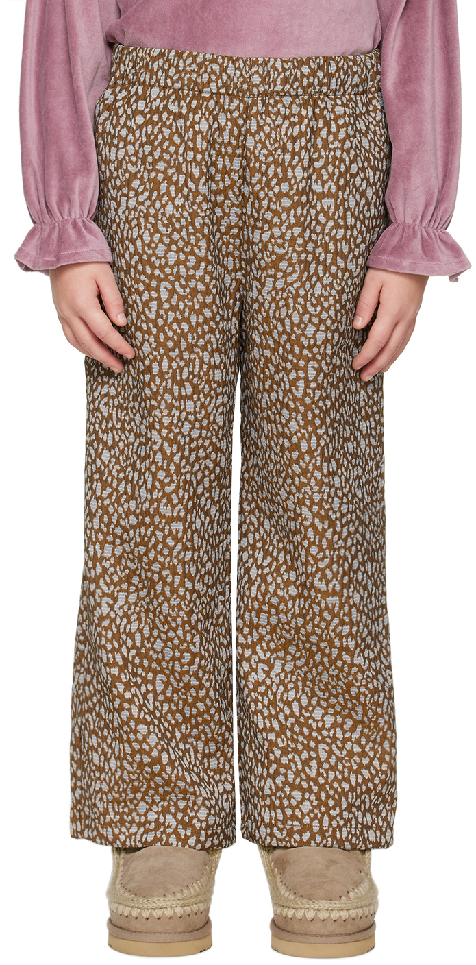 Daily Brat Kids Brown Harvest Lounge Trousers