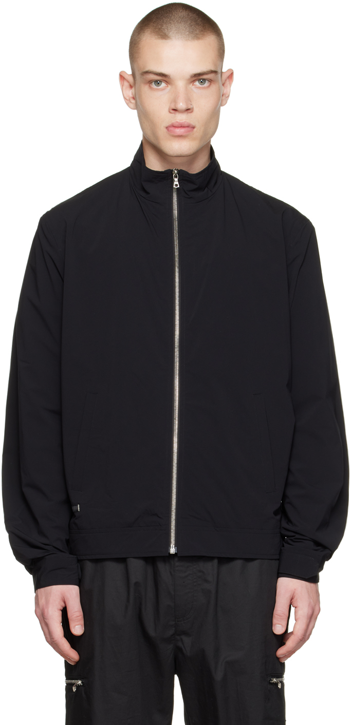 Black Track Jacket by True Tribe on Sale