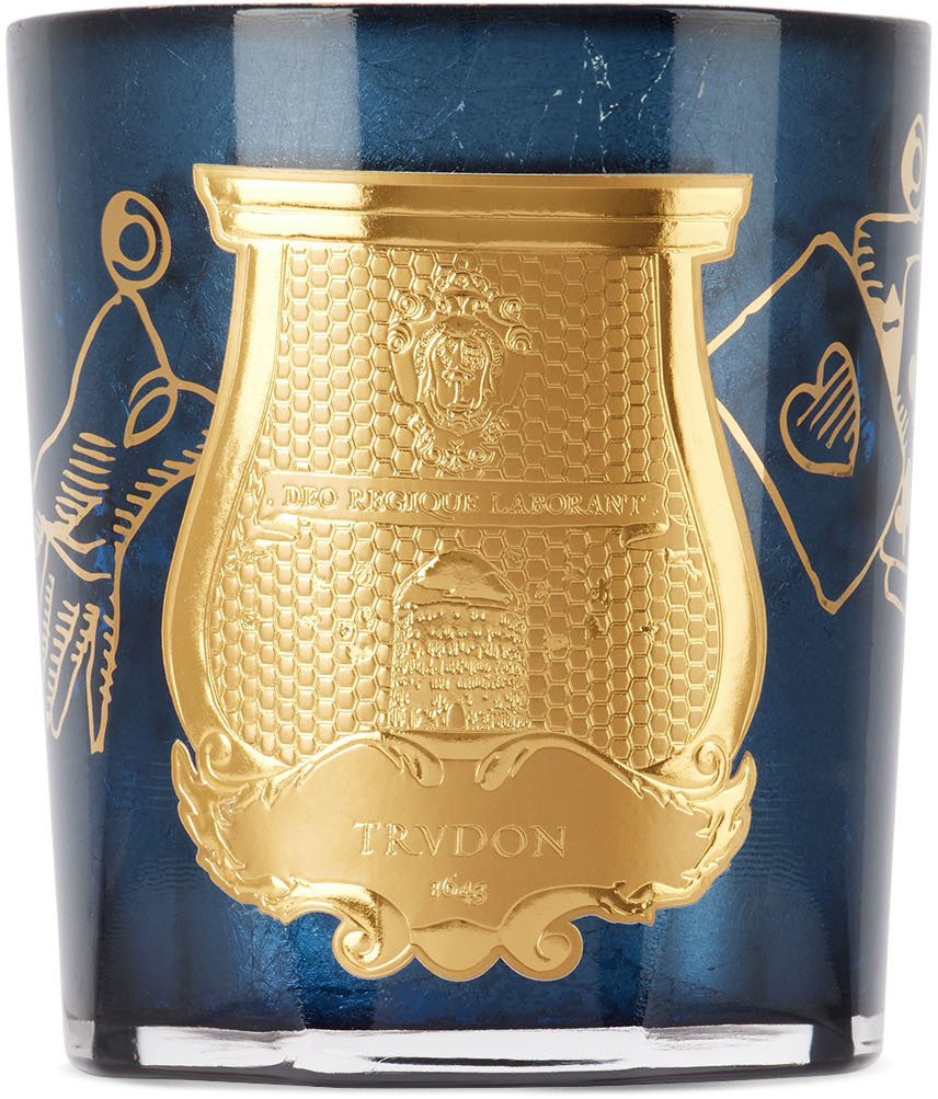 Trudon의 블루 퍼 클래식 캔들 270g SSENSE 대한민국