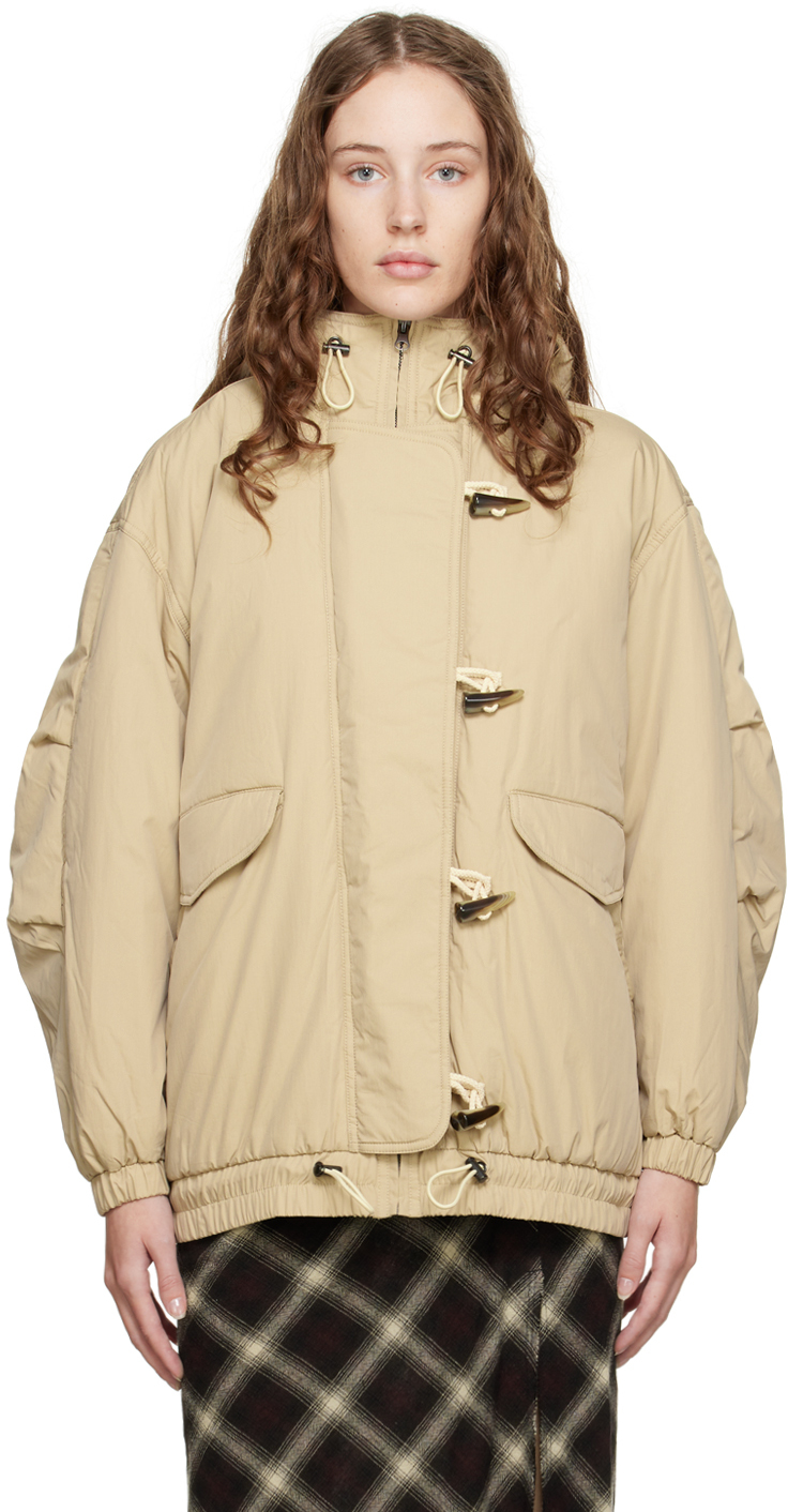 Isabel Marant Etoile Beige Daisy Jacket SSENSE UK