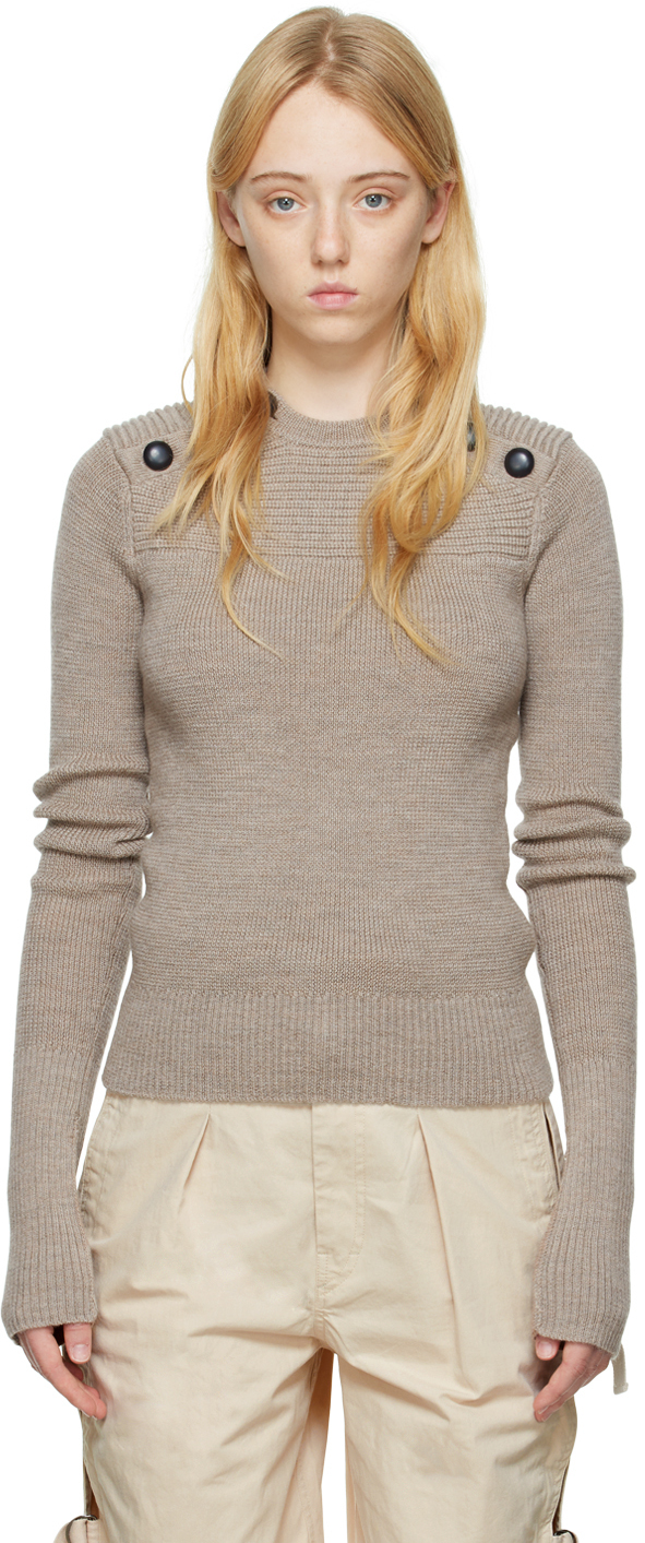 Isabel Marant Etoile Taupe Doyle Sweater