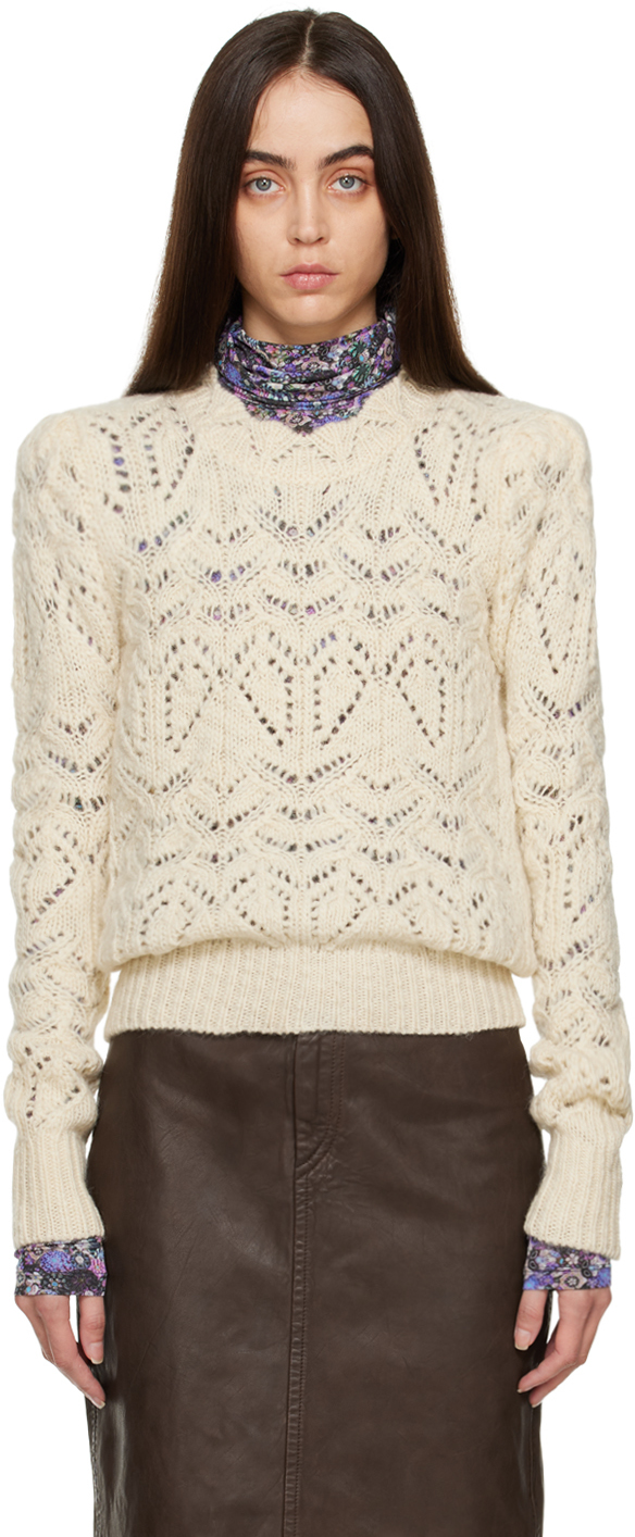 Off-White Gali Sweater by Isabel Marant Etoile on Sale