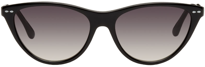 Isabel Marant Black Acetate Cat-Eye Sunglasses