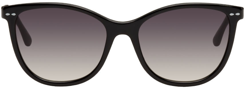 Isabel Marant Black Acetate Cat-Eye Sunglasses