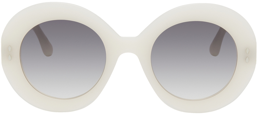 Isabel Marant Off-White Round Sunglasses