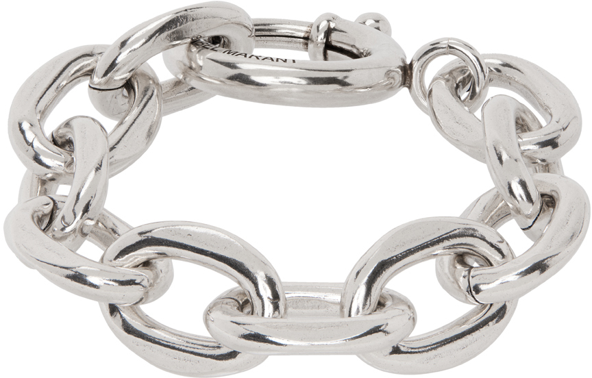 Isabel Marant Silver Large Chain Bracelet | Smart Closet