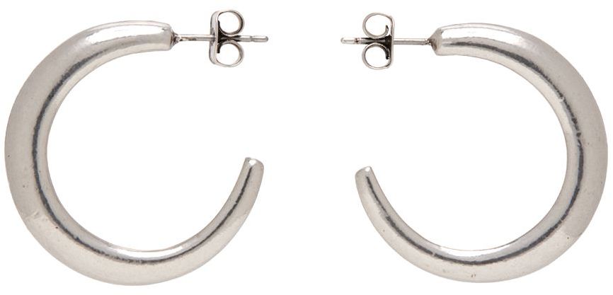 Isabel Marant Silver Ring Hoop Earrings
