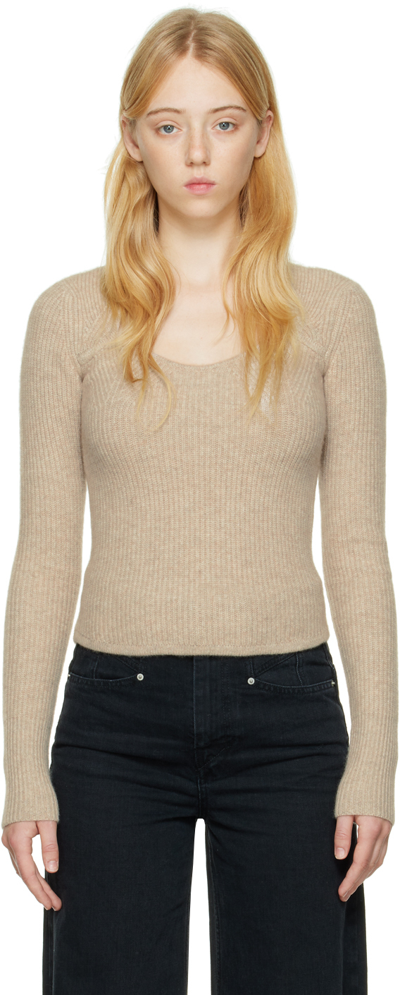 Isabel Marant Beige Bailey Sweater