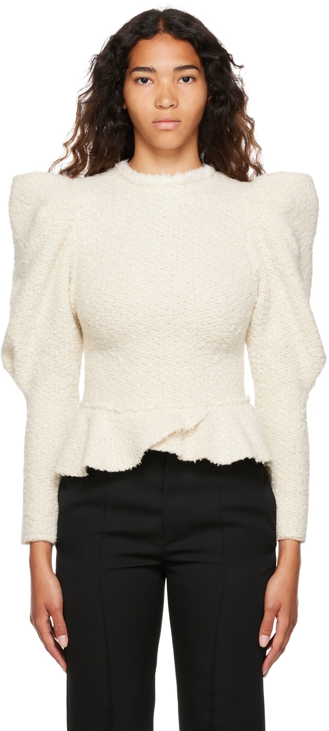 Isabel Marant: Off-White Giamili Sweater | SSENSE Canada