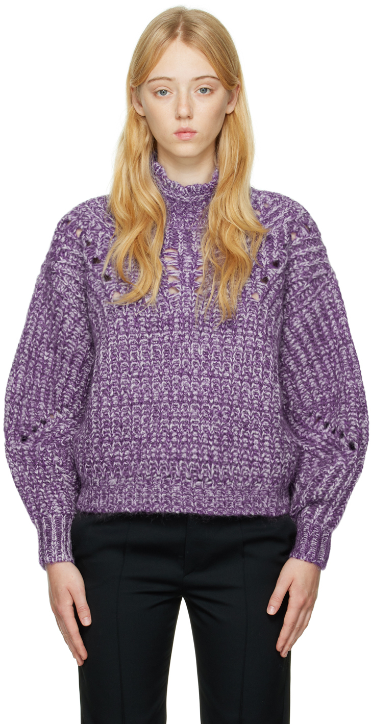 Isabel Marant Purple Jarren Sweater